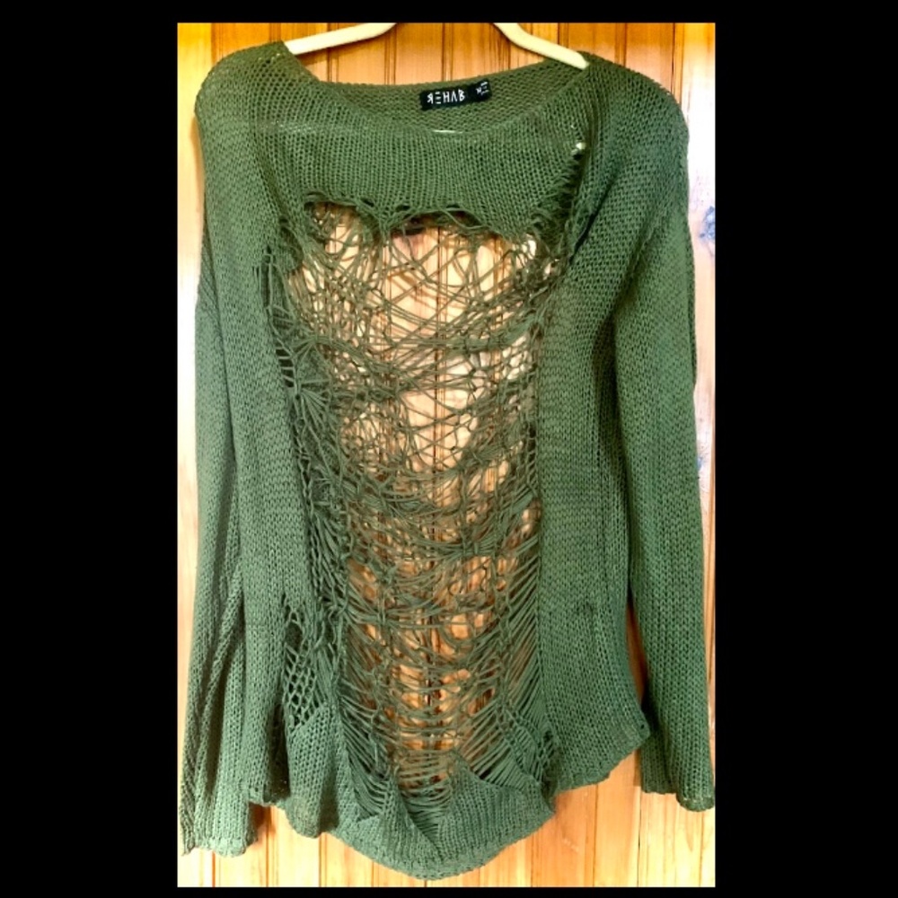 Rehab Deconstructed Sweater M